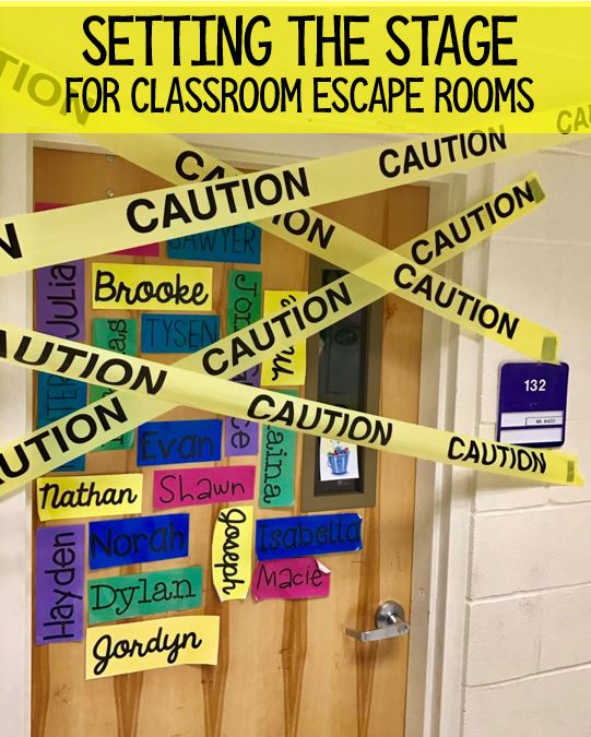 math problem solving escape room