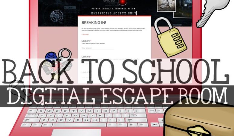 Back to School Escape Room: The Fun Way to Start School