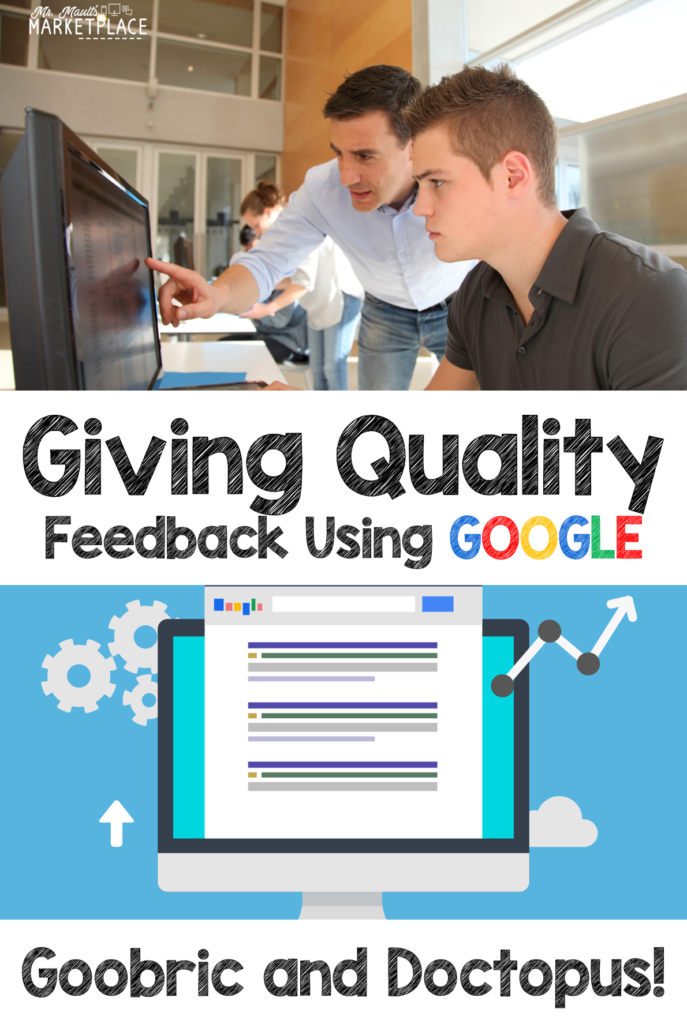 Giving Quality Feedback with Goobric and Doctopus