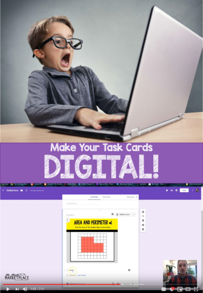 Make Your Task Cards DIGITAL with Google Forms