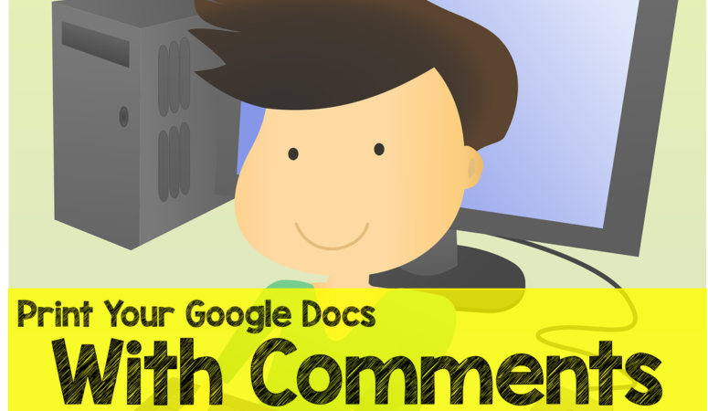 Print your google docs with comments