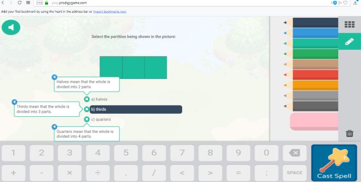 prodigy student math games login