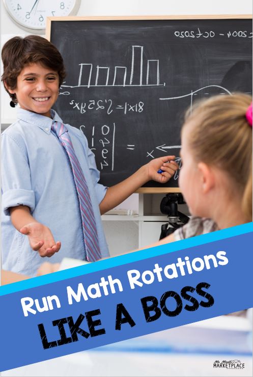 Run math Rotations (daily 3 rotations) like a boss!